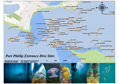 Port Phillip Entrance Dive Sites Port Phillip Entrance Dive Sites
