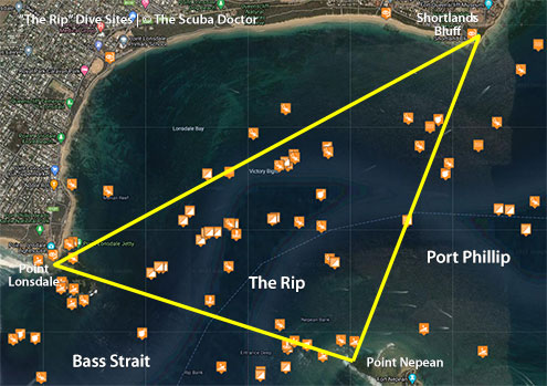 The Rip Dive Sites