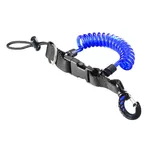 IST Proline Quick Release Coil Lanyard w Plastic Carabiner