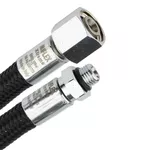 Miflex Xtreme LP Regulator Hose 20cm - 8in (Black) - 3/8in