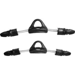 Reef Line Stainless Steel Spring Fin Straps (Pair) - M - Medium