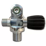 San-o-Sub DIN/K Sidemount Cylinder Valve - RIGHT (232 bar) - Gre