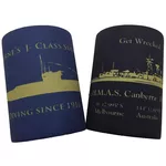 Scuba Ninja Stubby Holders-HMAS Canberra & J Class Submarine