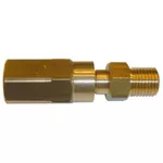 Alpha Hose End for 8mm Hookah Hose - Male 1/4in BSPP Thread