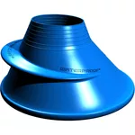 Waterproof Silicone Neck Seal - ISS - Orange - Standard